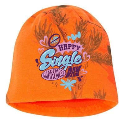 Happy Single Awareness Day Kati - Camo Knit Beanie