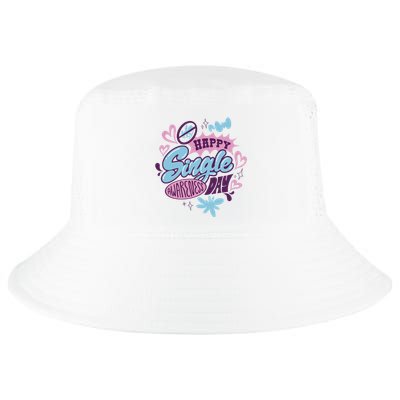 Happy Single Awareness Day Cool Comfort Performance Bucket Hat