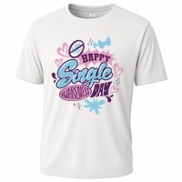 Happy Single Awareness Day Cooling Performance Crew T-Shirt
