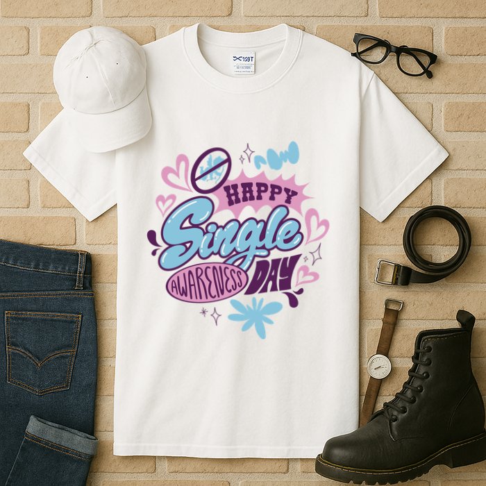 Happy Single Awareness Day Tall T-Shirt