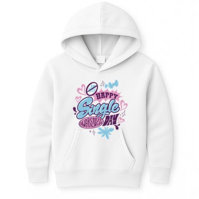 Happy Single Awareness Day Kids Hoodie