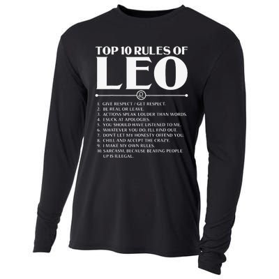 Horoscope Symbols Astrology Sign Top 10 Rules Of Leo Cooling Performance Long Sleeve Crew