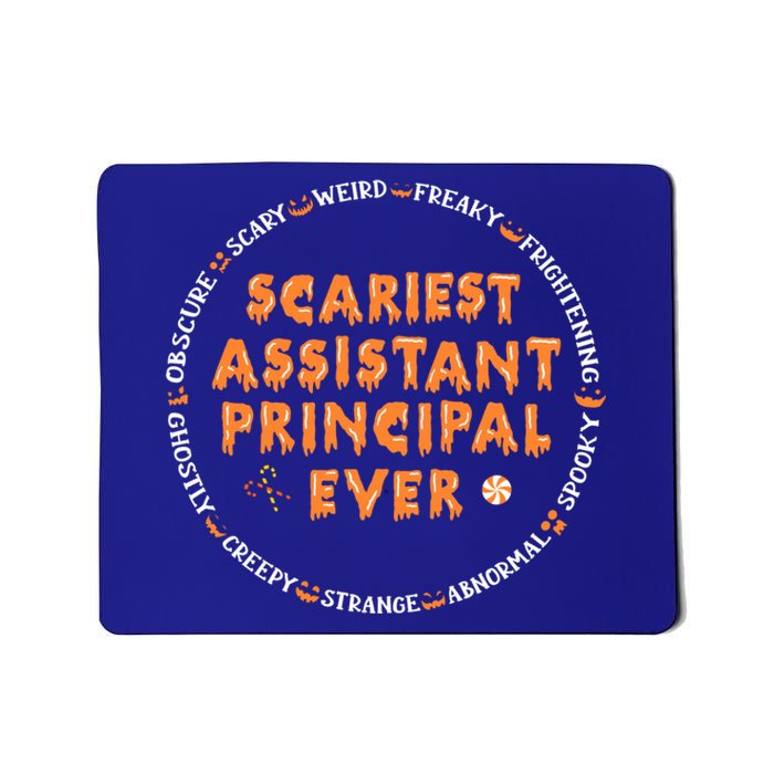 Halloween Scariest Assistant Principal Gift Mousepad