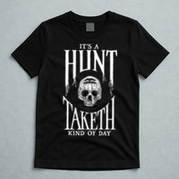 Hunt Showdown Anniversary Three of Skulls Black T-Shirt