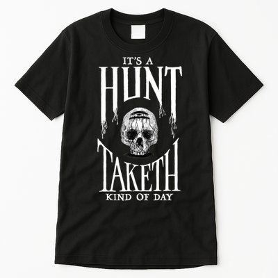Hunt Showdown Anniversary Three of Skulls Black Tall T-Shirt