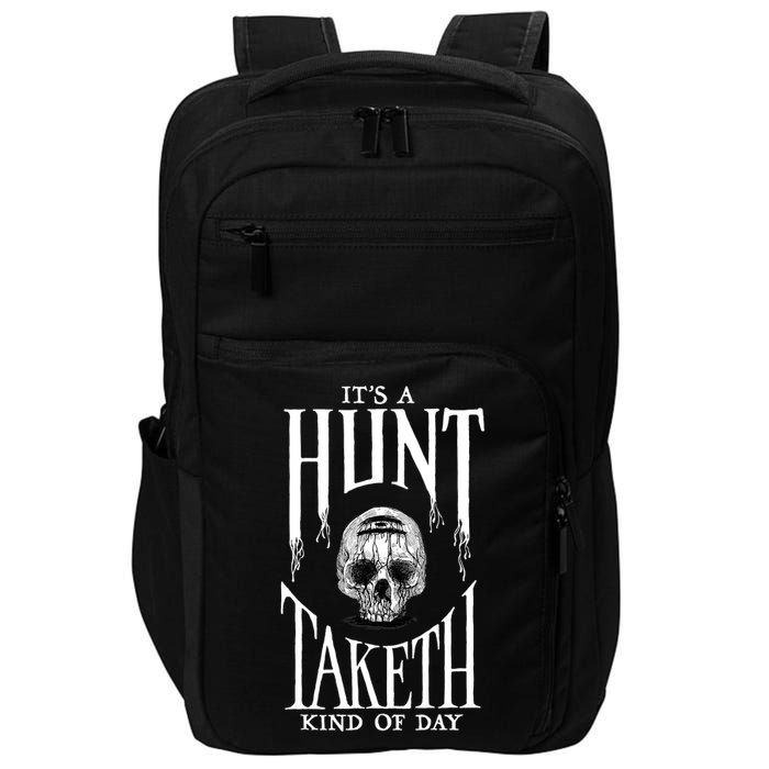 Hunt Showdown Anniversary Three of Skulls Black Impact Tech Backpack
