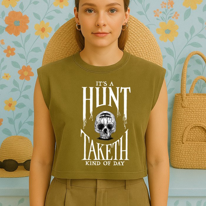 Hunt Showdown Anniversary Three of Skulls Black Garment-Dyed Women's Muscle Tee