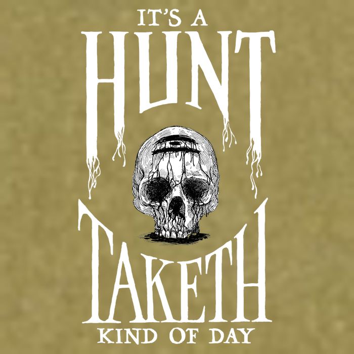 Hunt Showdown Anniversary Three of Skulls Black Garment-Dyed Women's Muscle Tee