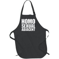 Homo Sexual Adjacent Full-Length Apron With Pockets