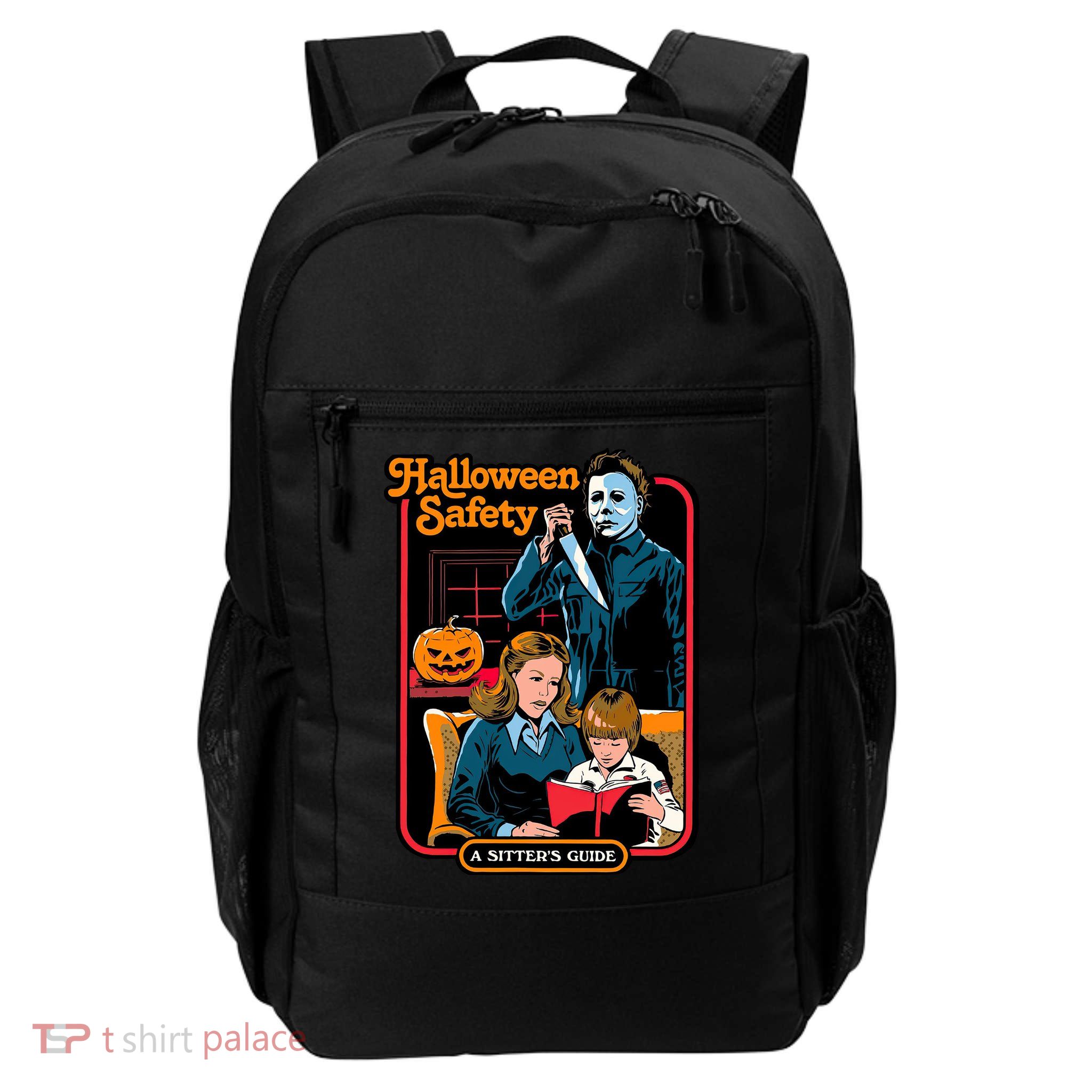 Halloween Safety A Sisters Guide Horror Movie Night Backpack