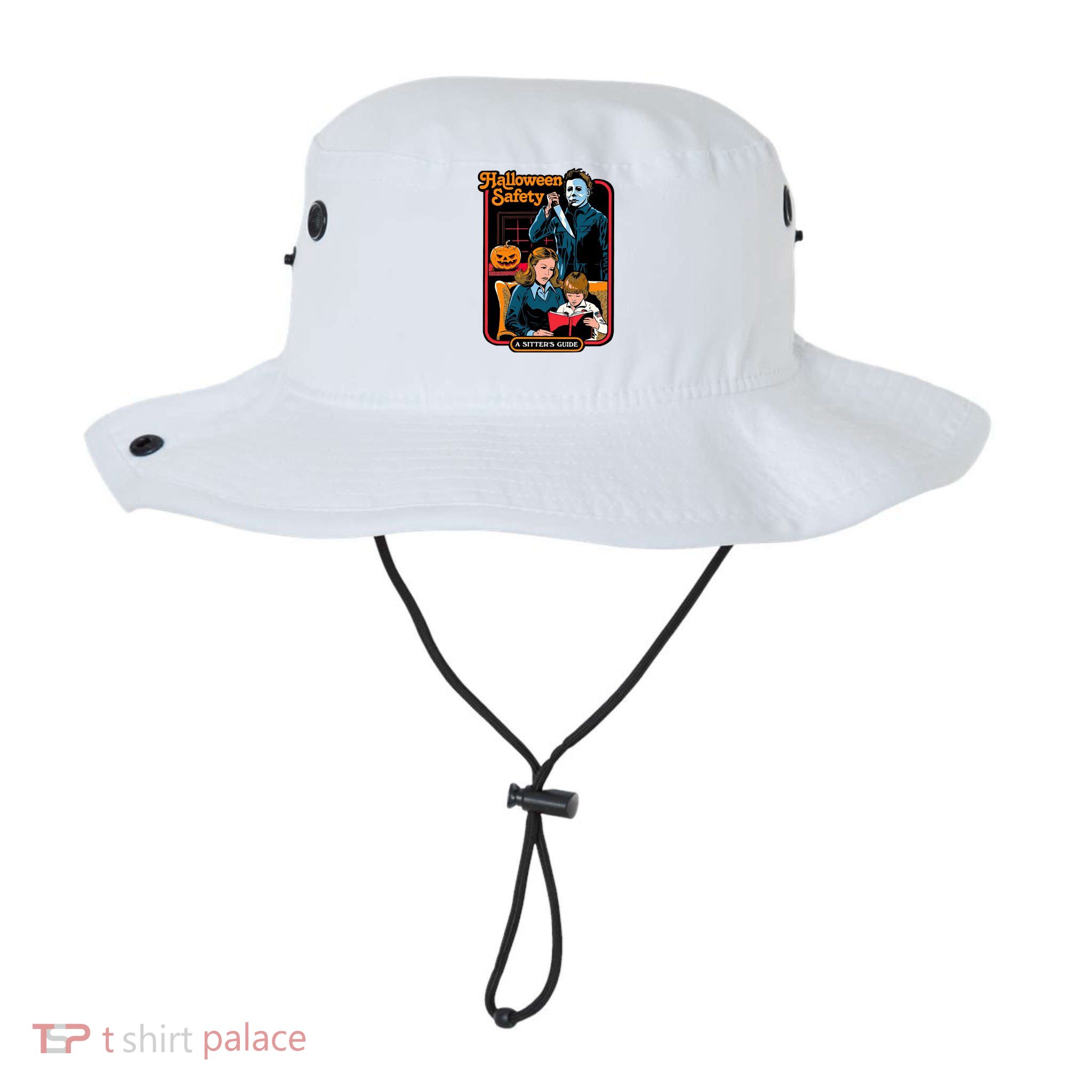 Halloween Safety A Sisters Guide Horror Movie Night Bucket Hat