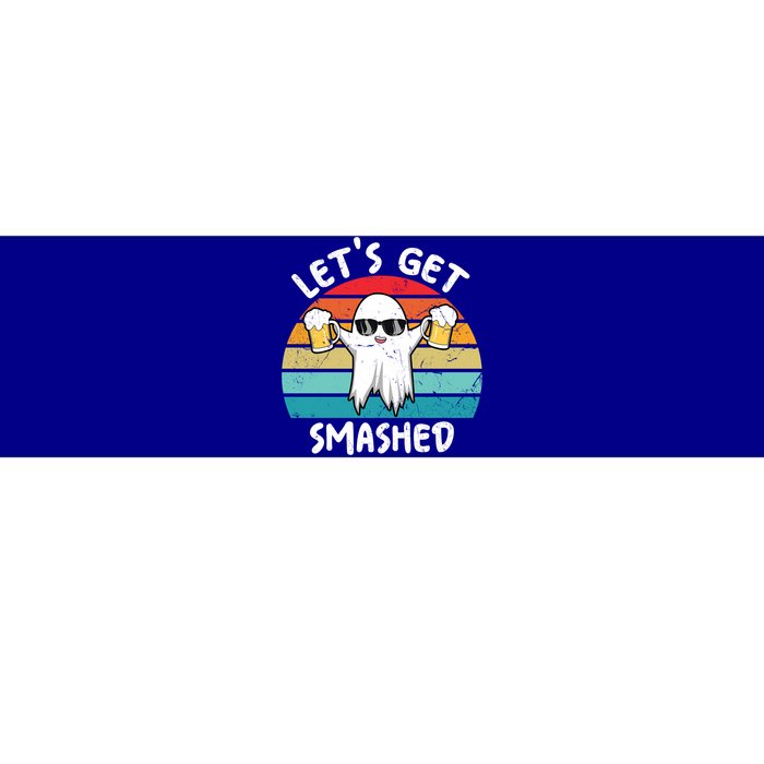 Halloween Squad Beer Lovers LetS Get Smashed Vintage Gift Bumper Sticker