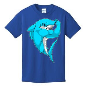 Hammerhead Shark Bodybuilder Bodybuilding Sports Gift Kids T-Shirt