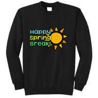 Happy Spring Break Sun Tall Sweatshirt