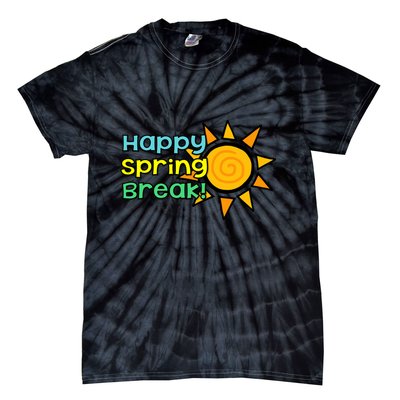 Happy Spring Break Sun Tie-Dye T-Shirt