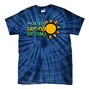 Happy Spring Break Sun Tie-Dye T-Shirt