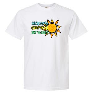 Happy Spring Break Sun Garment-Dyed Heavyweight T-Shirt