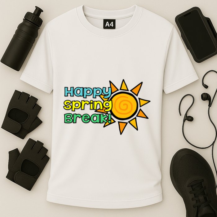 Happy Spring Break Sun Performance Shirt