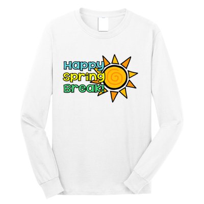 Happy Spring Break Sun Long Sleeve Shirt