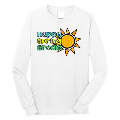 Happy Spring Break Sun Long Sleeve Shirt