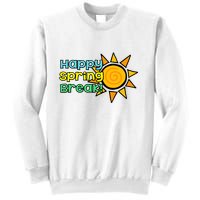 Happy Spring Break Sun Sweatshirt
