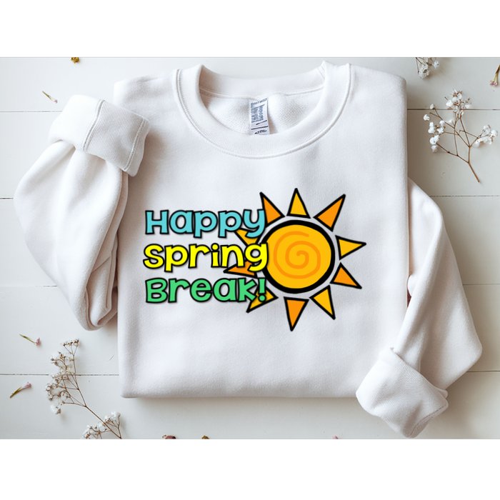 Happy Spring Break Sun Sweatshirt
