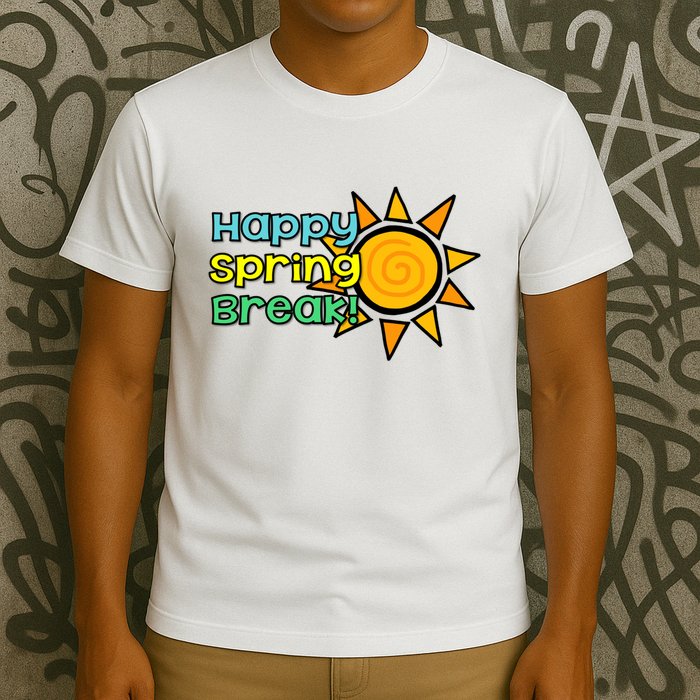 Happy Spring Break Sun T-Shirt