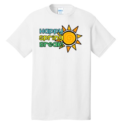 Happy Spring Break Sun Tall T-Shirt