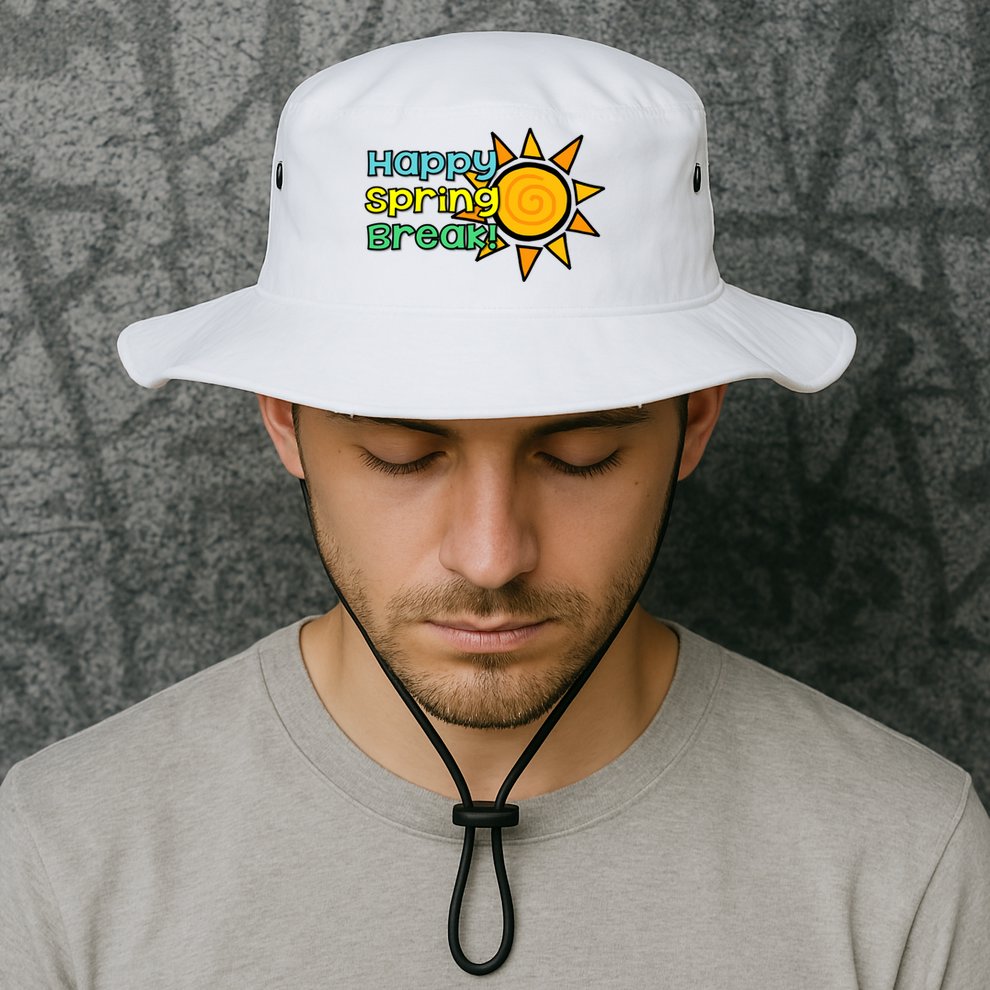 Happy Spring Break Sun Bucket Hat