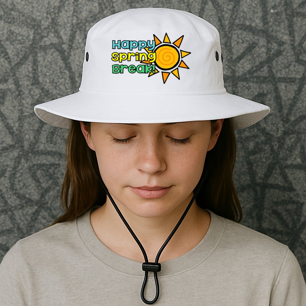 Happy Spring Break Sun Bucket Hat