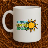 Happy Spring Break Sun Mug