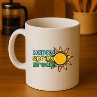 Happy Spring Break Sun Mug