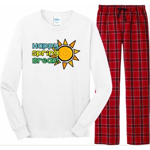 Happy Spring Break Sun Long Sleeve Pajama Set