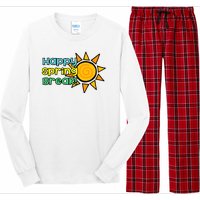 Happy Spring Break Sun Long Sleeve Pajama Set