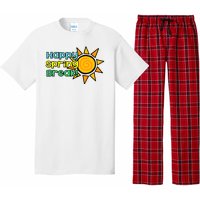 Happy Spring Break Sun Pajama Set