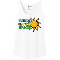 Happy Spring Break Sun Ladies Essential Tank