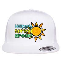 Happy Spring Break Sun Flatbill Hat