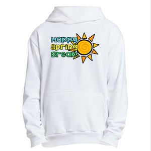 Happy Spring Break Sun Urban Pullover Hoodie