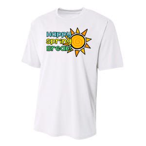 Happy Spring Break Sun Performance Sprint T-Shirt