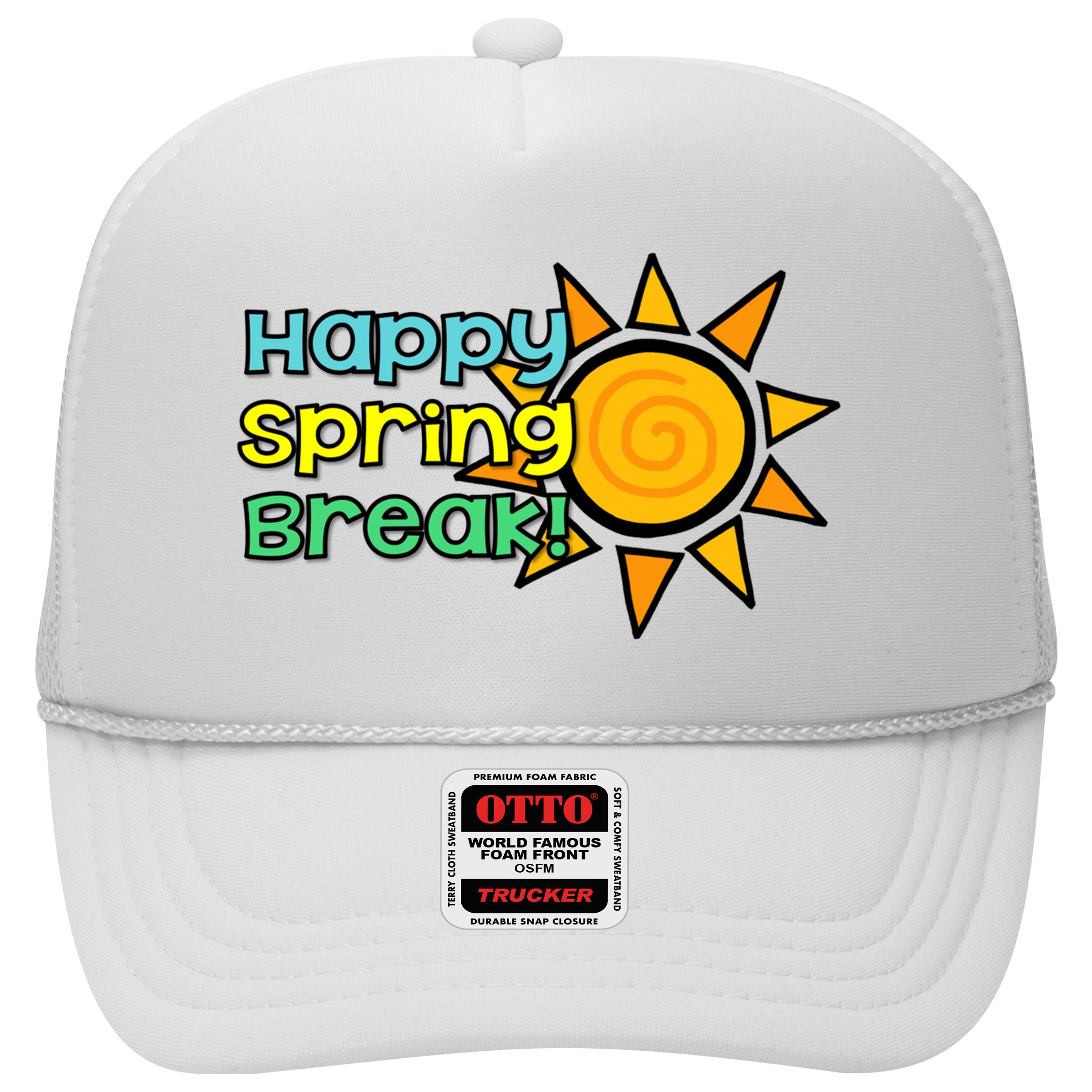 Happy Spring Break Sun Hat