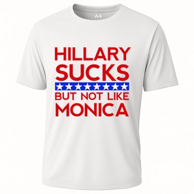Hillary Sucks But Not Like Monica Funny Election Performance Shirt