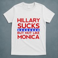 Hillary Sucks But Not Like Monica Funny Election T-Shirt
