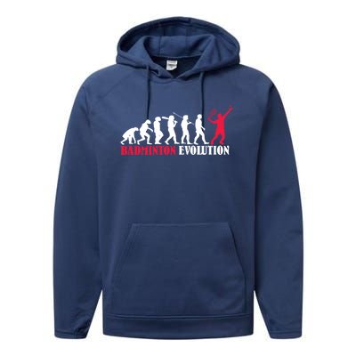 Hobby Shuttlecock Badminton Play Sport Design Badminton Gift Performance Fleece Hoodie