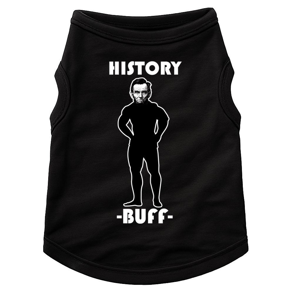 History Buff Abraham Lincoln Doggie Tank