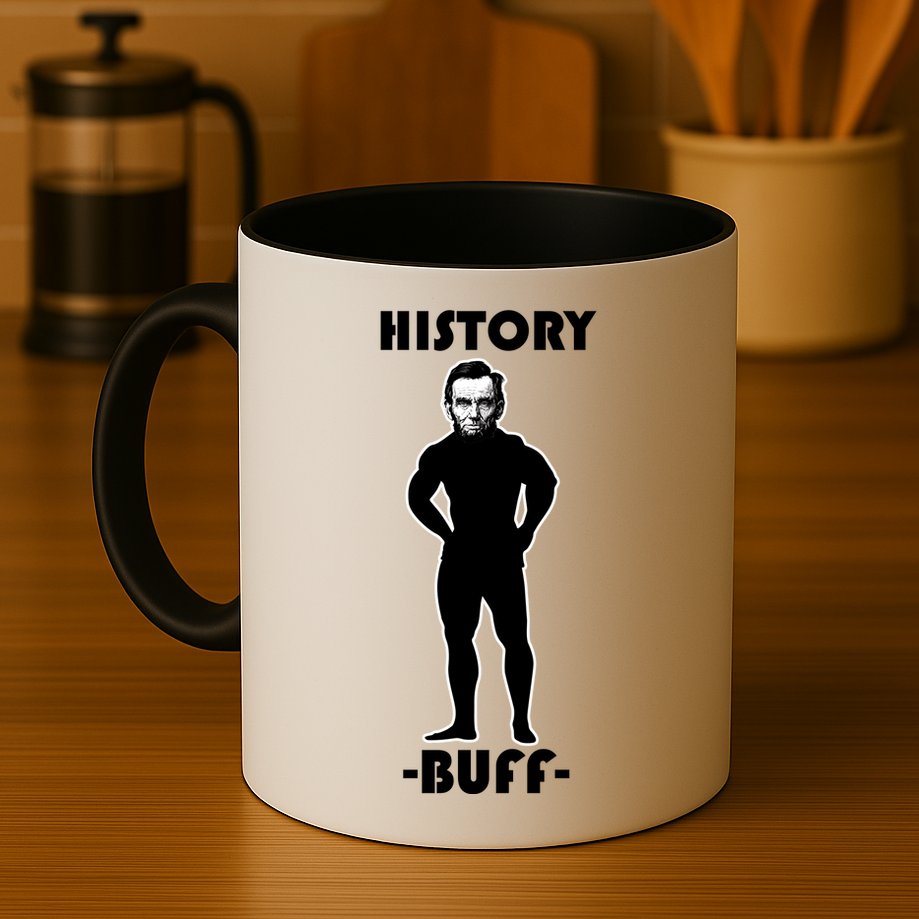 History Buff Abraham Lincoln Mug