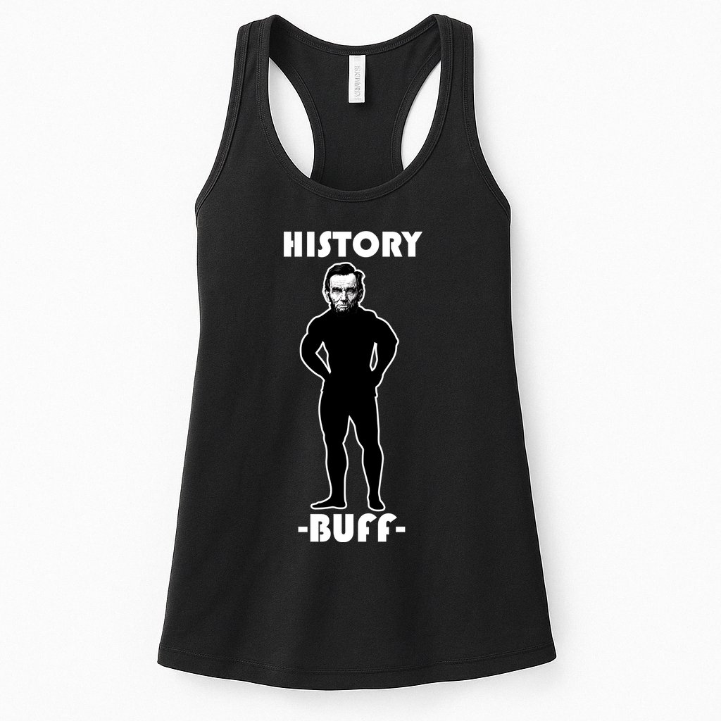 History Buff Abraham Lincoln Womens Tank Top