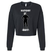 History Buff Abraham Lincoln Cropped Pullover Crew