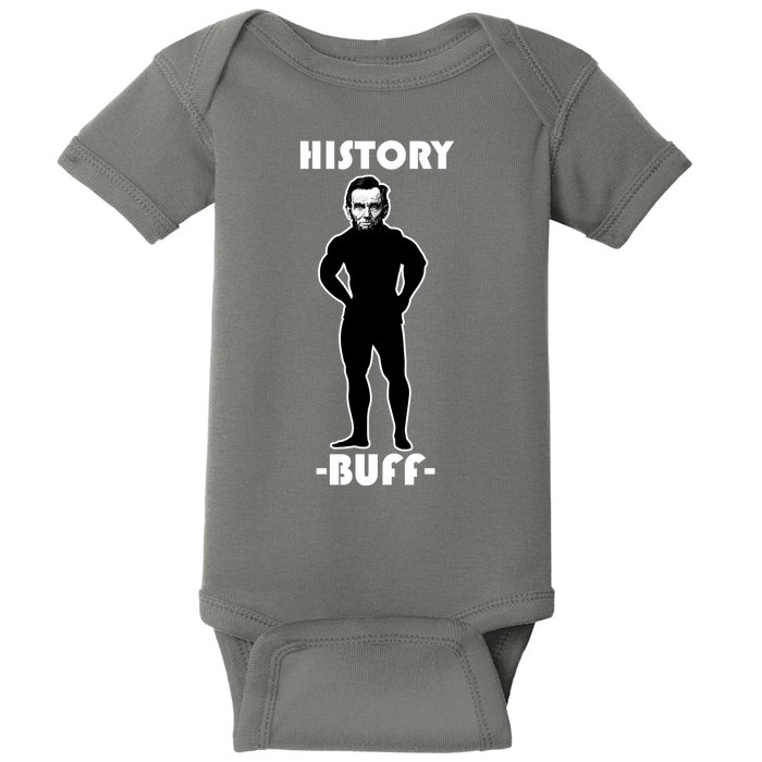 History Buff Abraham Lincoln Baby Bodysuit