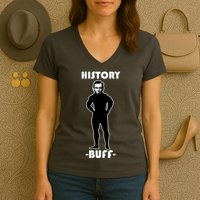 History Buff Abraham Lincoln Women's V-Neck T-Shirt