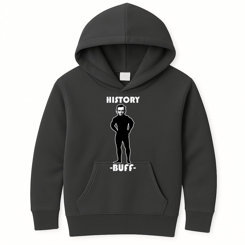 History Buff Abraham Lincoln Kids Hoodie